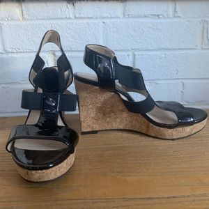 Black Wedges Adrienne Vittadini
